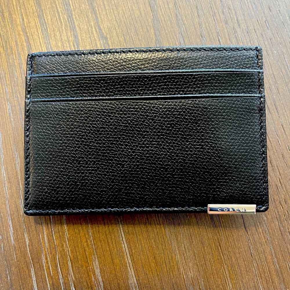 Coach wallet. Black. Brand new never used!
